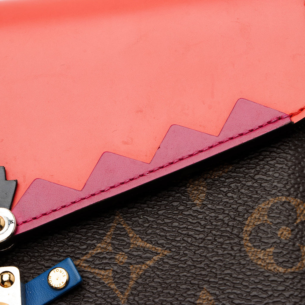 Louis Vuitton Monogram Canvas Totem Chain Wallet