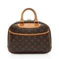 Louis Vuitton Monogram Canvas Trouville Satchel (SHF-6njWHt)