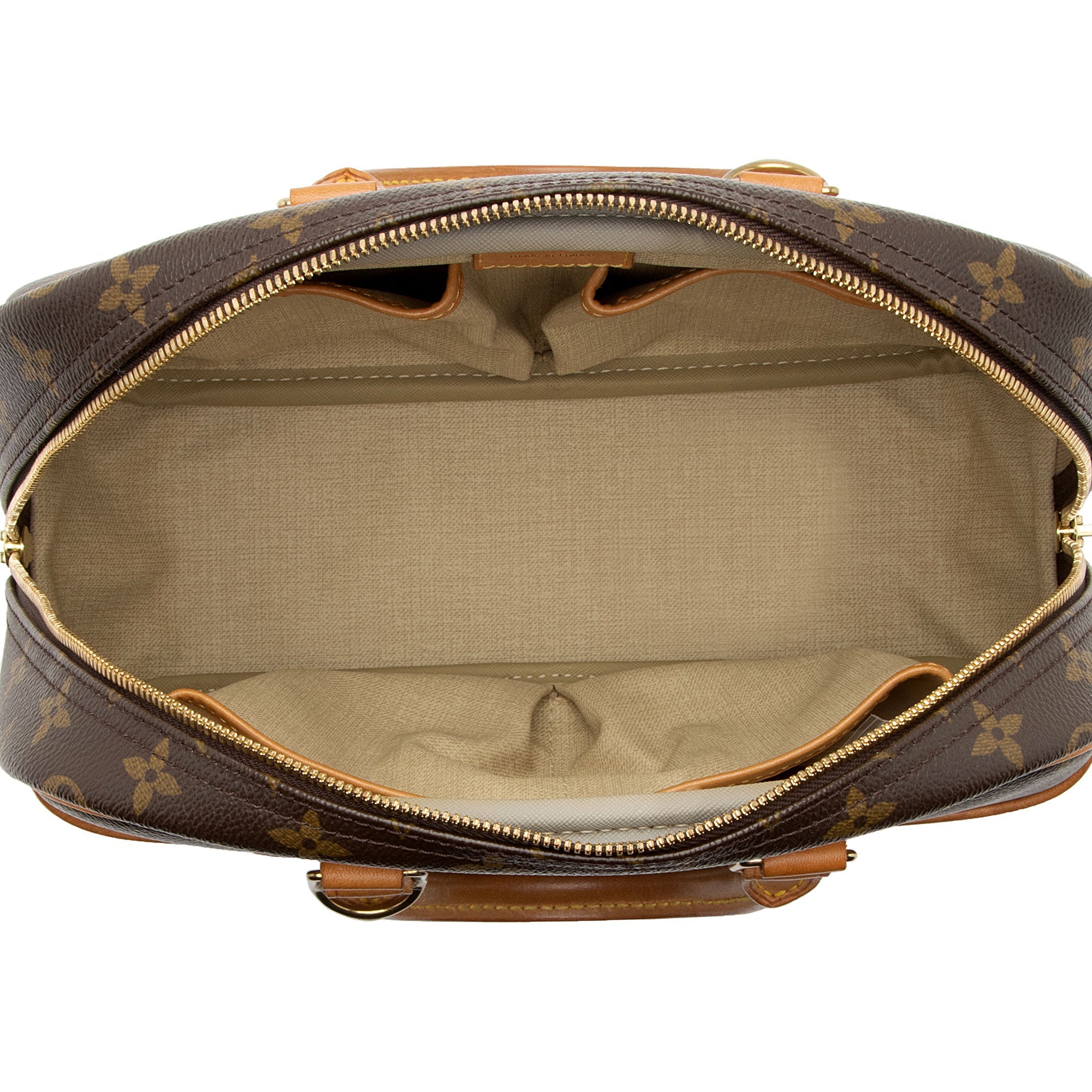 Louis Vuitton Monogram Canvas Trouville Satchel (SHF-6njWHt)