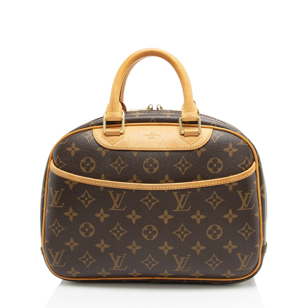 Louis Vuitton Monogram Canvas Trouville Satchel