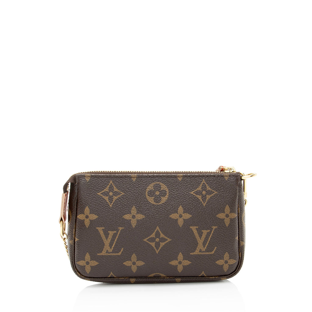 Louis Vuitton Monogram Canvas Trunks & Locks Mini Pochette Accessoires