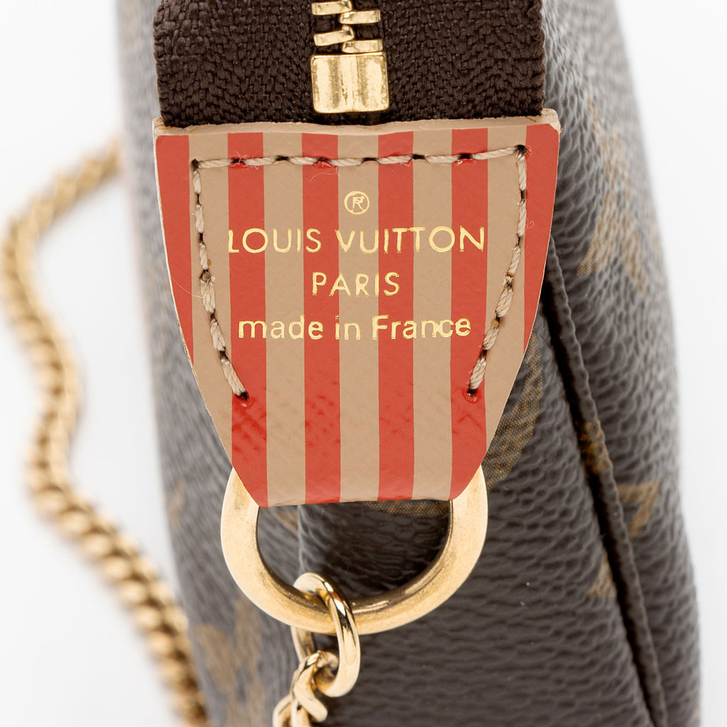 Louis Vuitton Monogram Canvas Trunks & Locks Mini Pochette Accessoires