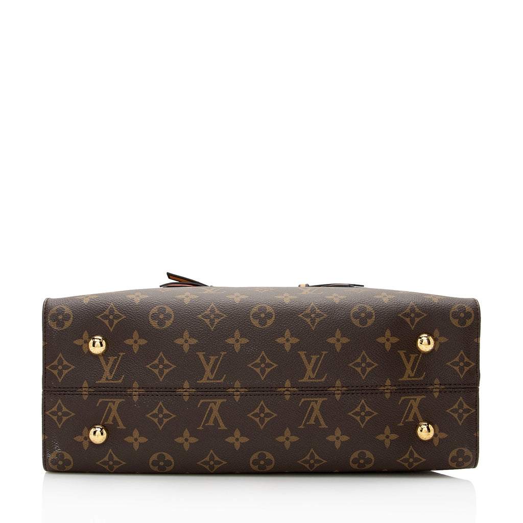 Louis Vuitton Monogram Canvas Tuileries Satchel (SHF-22323)