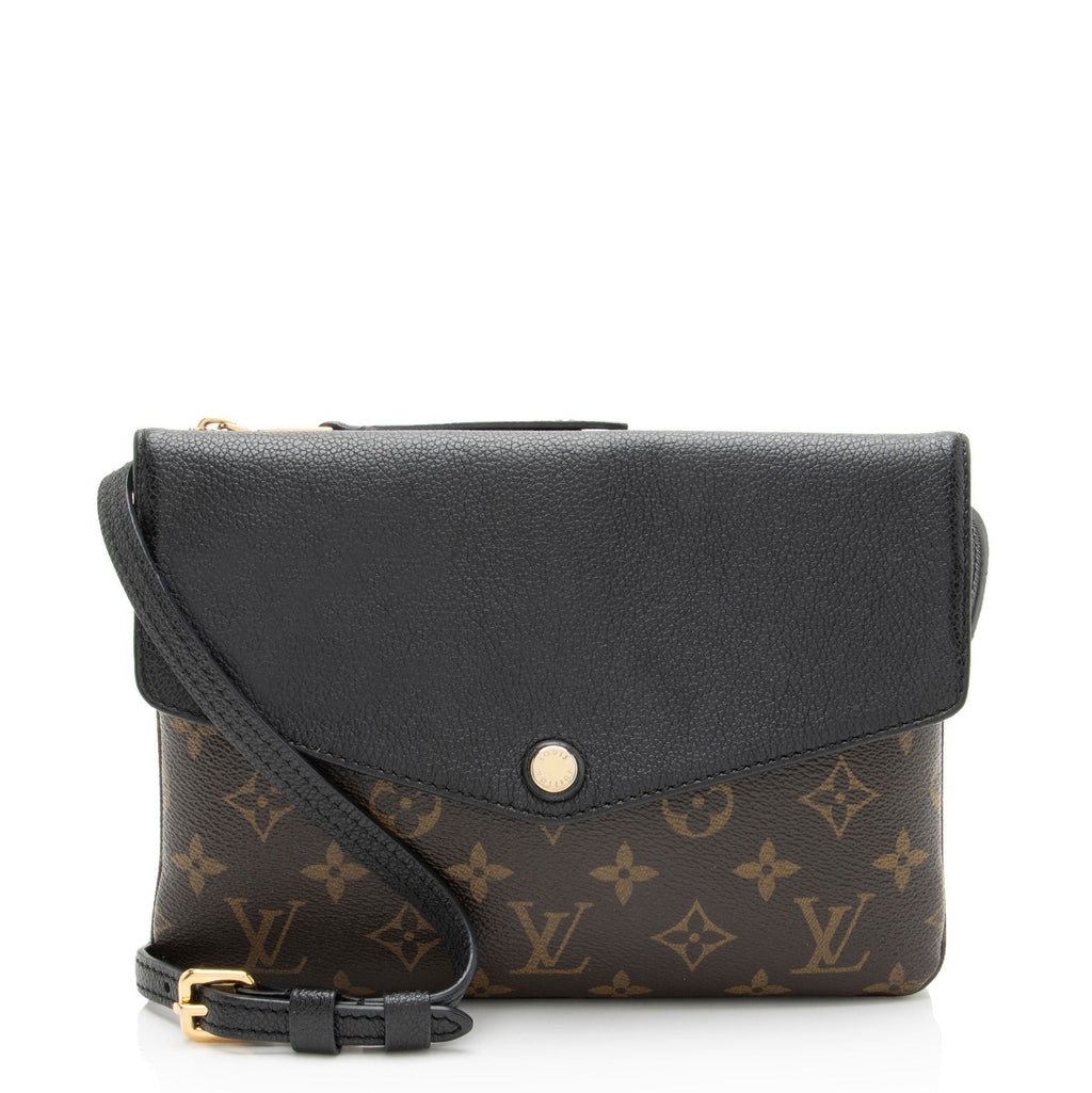 Louis Vuitton Monogram Canvas Twinset Shoulder Bag