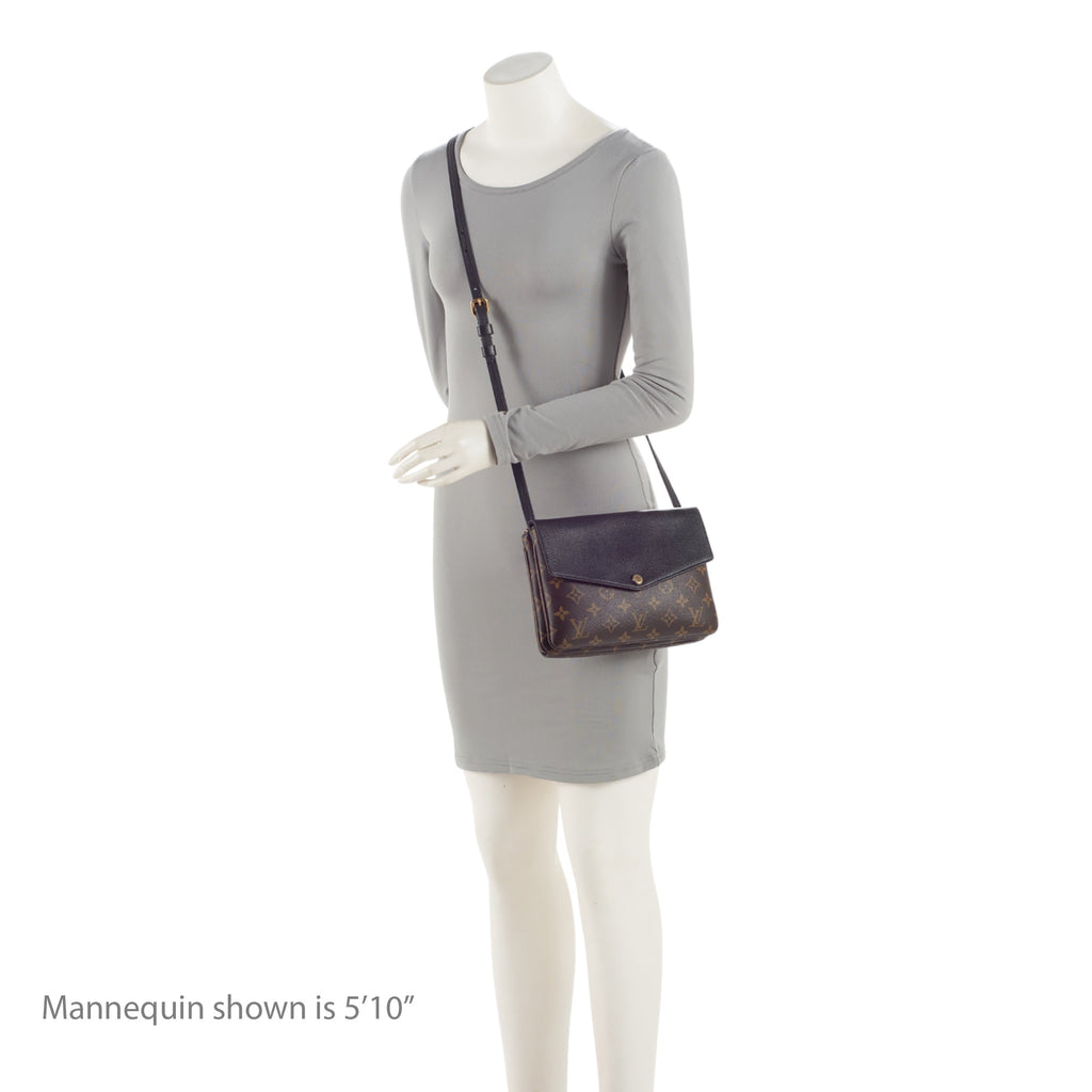 Louis Vuitton Monogram Canvas Twinset Shoulder Bag