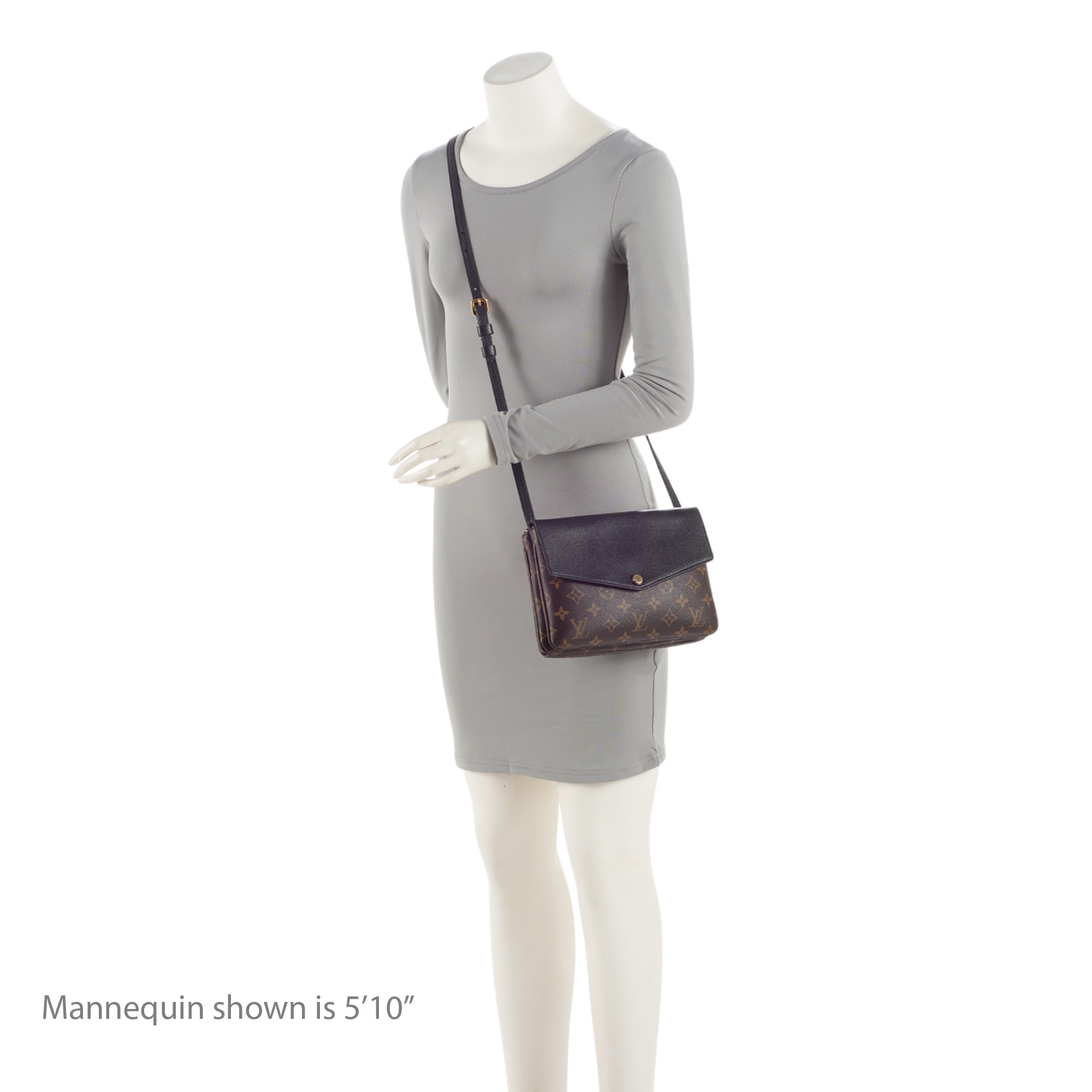 Louis Vuitton Monogram Canvas Twinset Shoulder Bag
