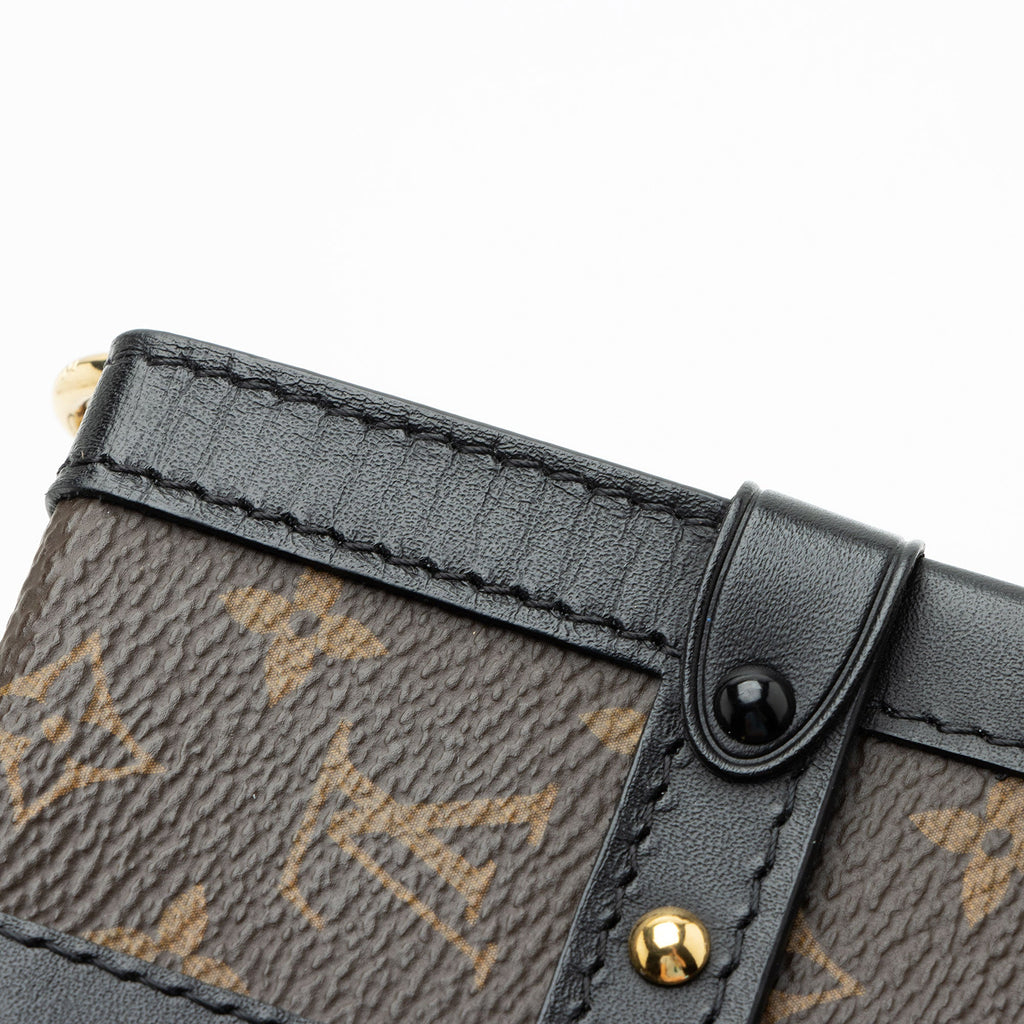Louis Vuitton Monogram Canvas Vertical Trunk Pochette