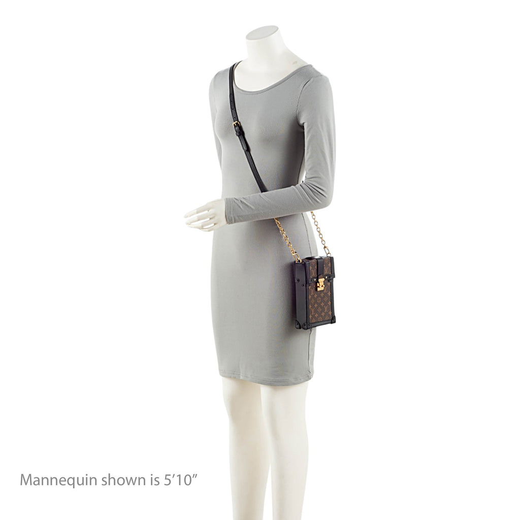 Louis Vuitton Monogram Canvas Vertical Trunk Pochette