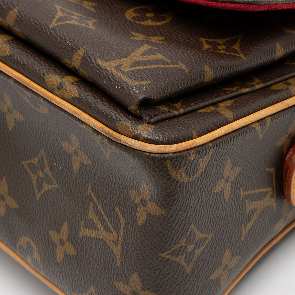 Louis Vuitton Vintage Monogram Canvas Viva Cite MM Shoulder Bag