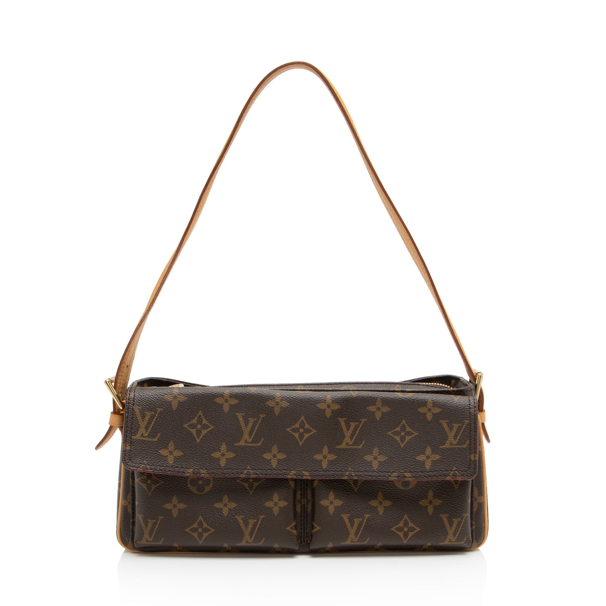 Louis Vuitton Vintage Monogram Canvas Viva Cite MM Shoulder Bag