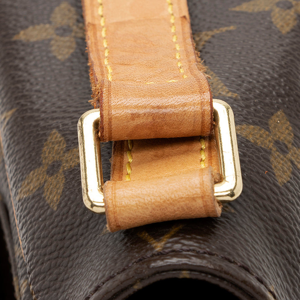 Louis Vuitton Monogram Canvas Viva Cite PM Shoulder Bag (SHF-19566)