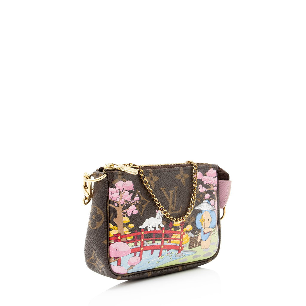 Louis Vuitton Monogram Canvas Vivienne Japanese Garden Mini Pochette Accessories