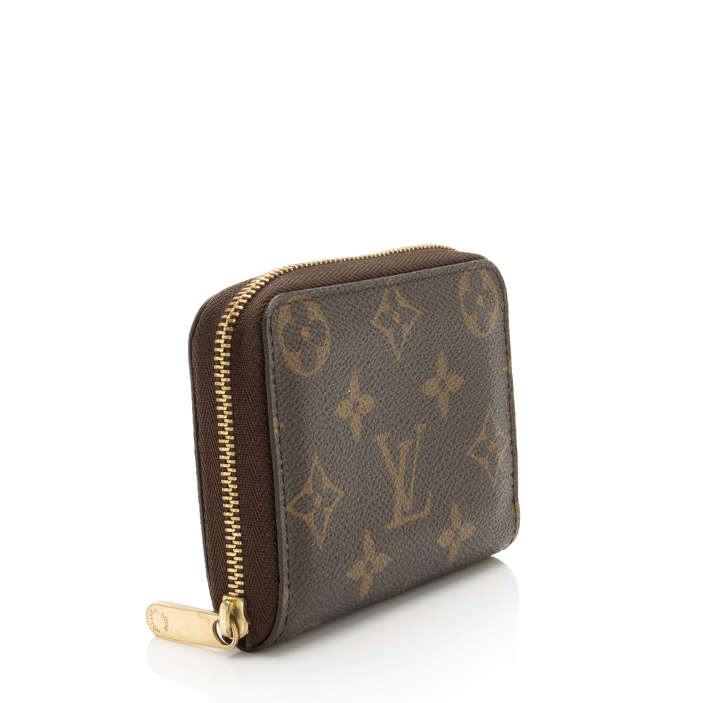 Louis Vuitton Monogram Canvas Zippy Coin Wallet