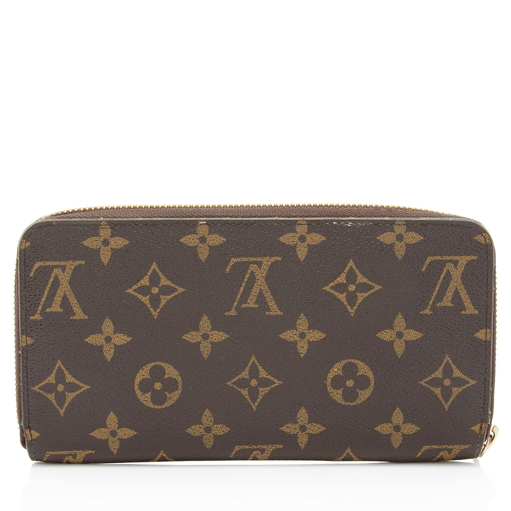 Louis Vuitton Monogram Canvas Zippy Wallet