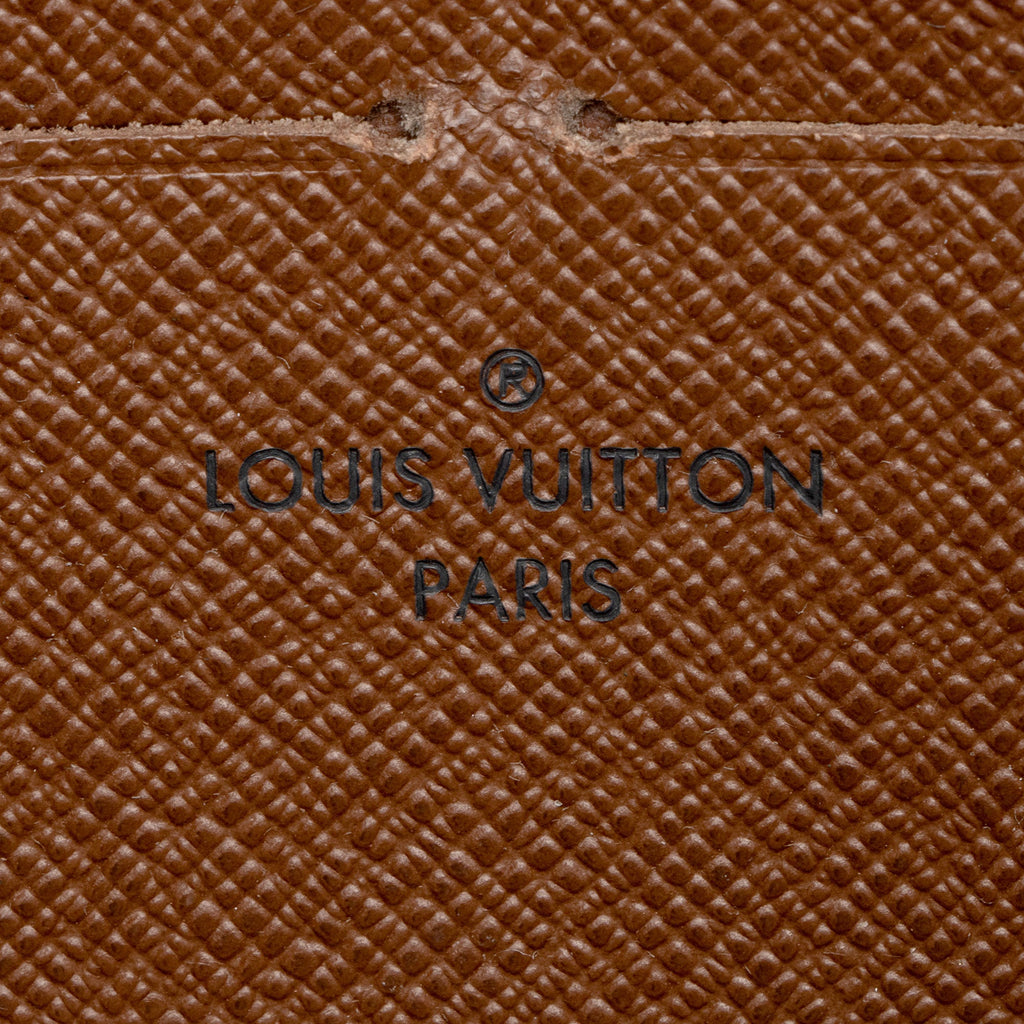 Louis Vuitton Monogram Canvas Zippy Wallet