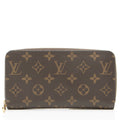 Louis Vuitton Monogram Canvas Zippy Wallet