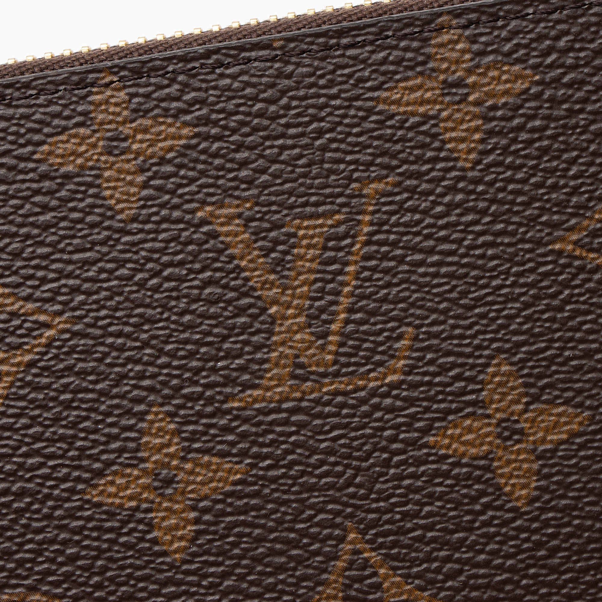 Louis Vuitton Monogram Canvas Zippy Wallet