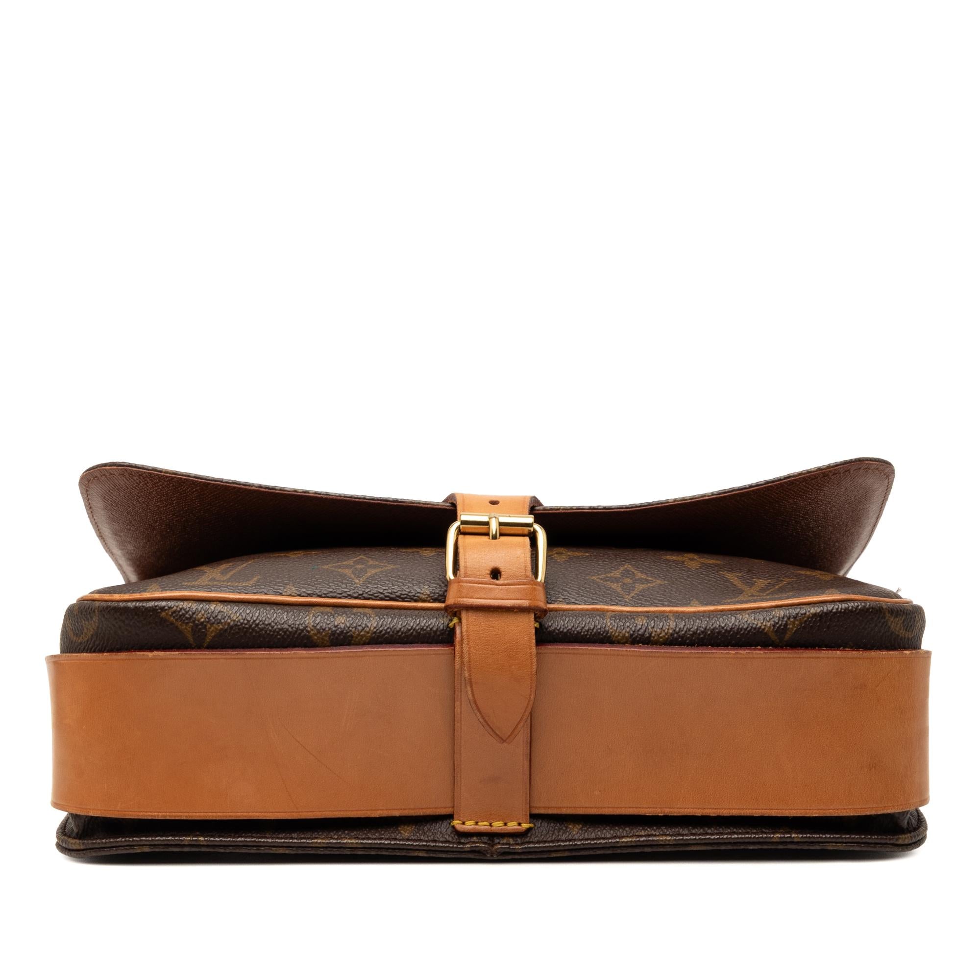 Louis Vuitton Monogram Cartouchiere GM