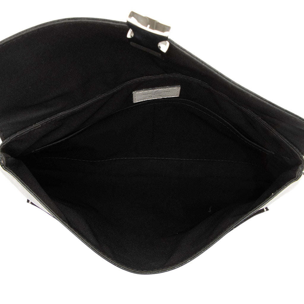 Louis Vuitton Monogram Chalk Taiga Leather Outdoor Flap Messenger