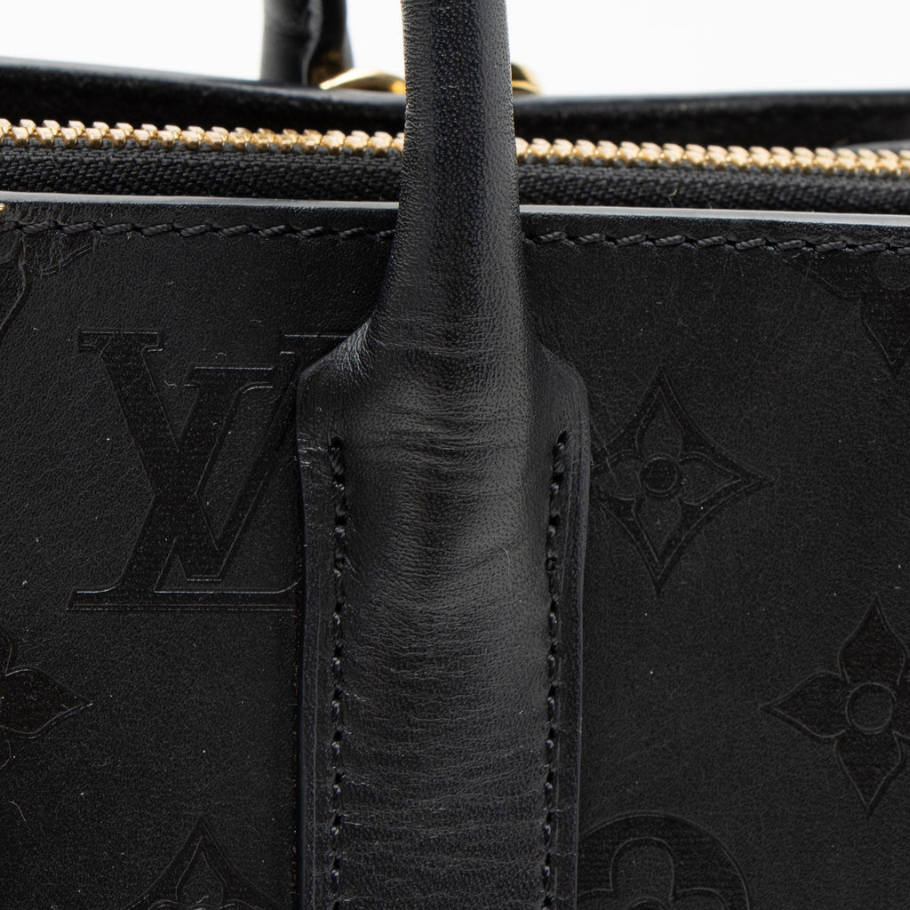 Louis Vuitton Monogram Cuir Plume Very MM Tote
