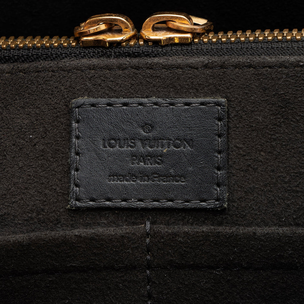 Louis Vuitton Monogram Cuir Plume Very MM Tote
