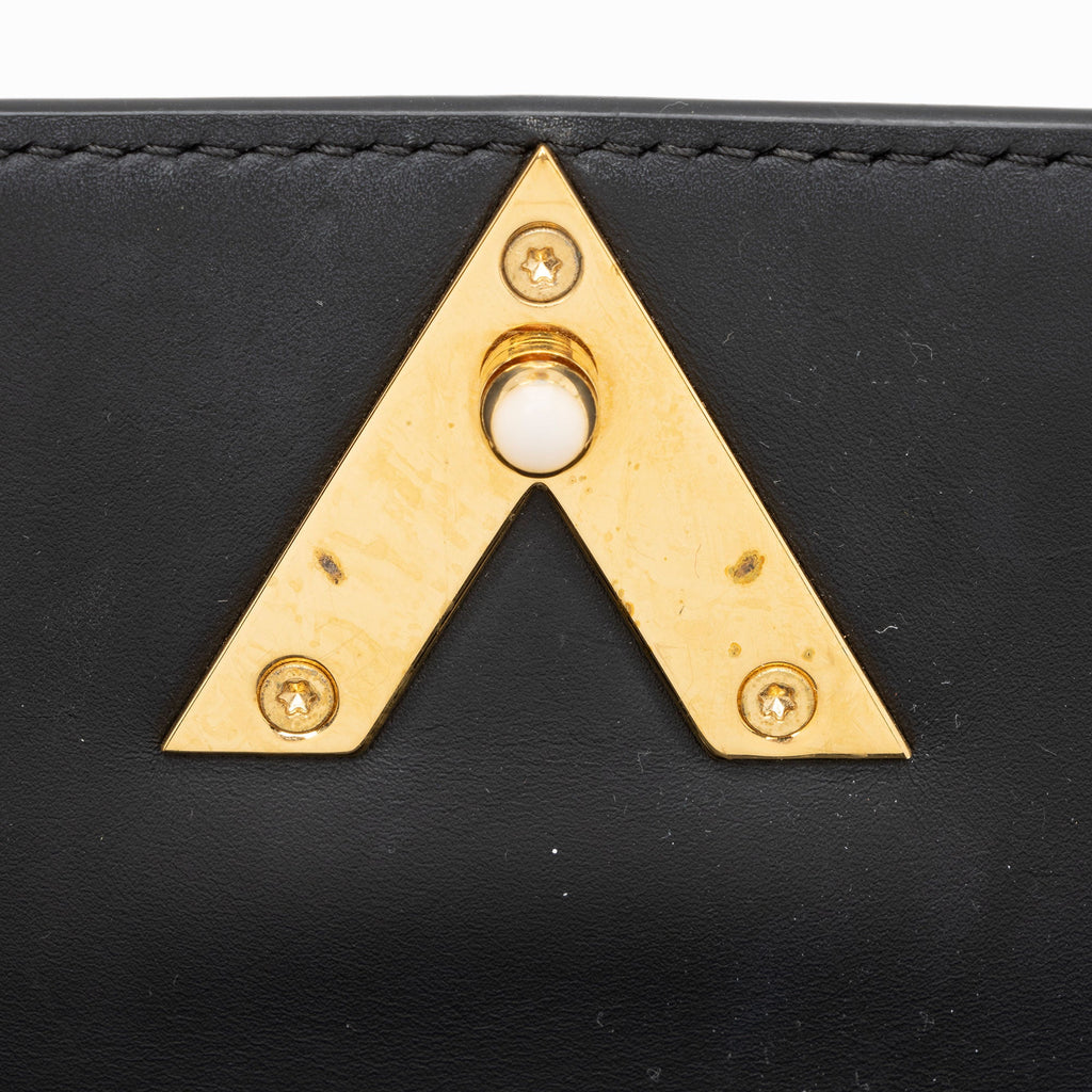 Louis Vuitton Monogram Cuir Very Chain Bag (SHF-bcWcmG)