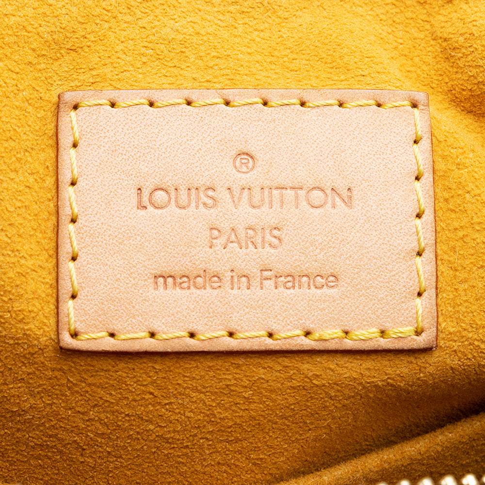 Louis Vuitton Monogram Denim Baggy PM Shoulder Bag (SHF-20300)