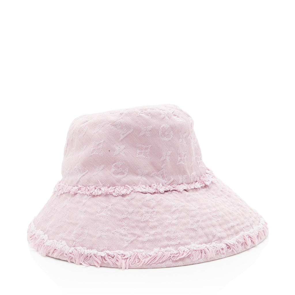 Louis Vuitton Monogram Denim Bucket Hat - Size L