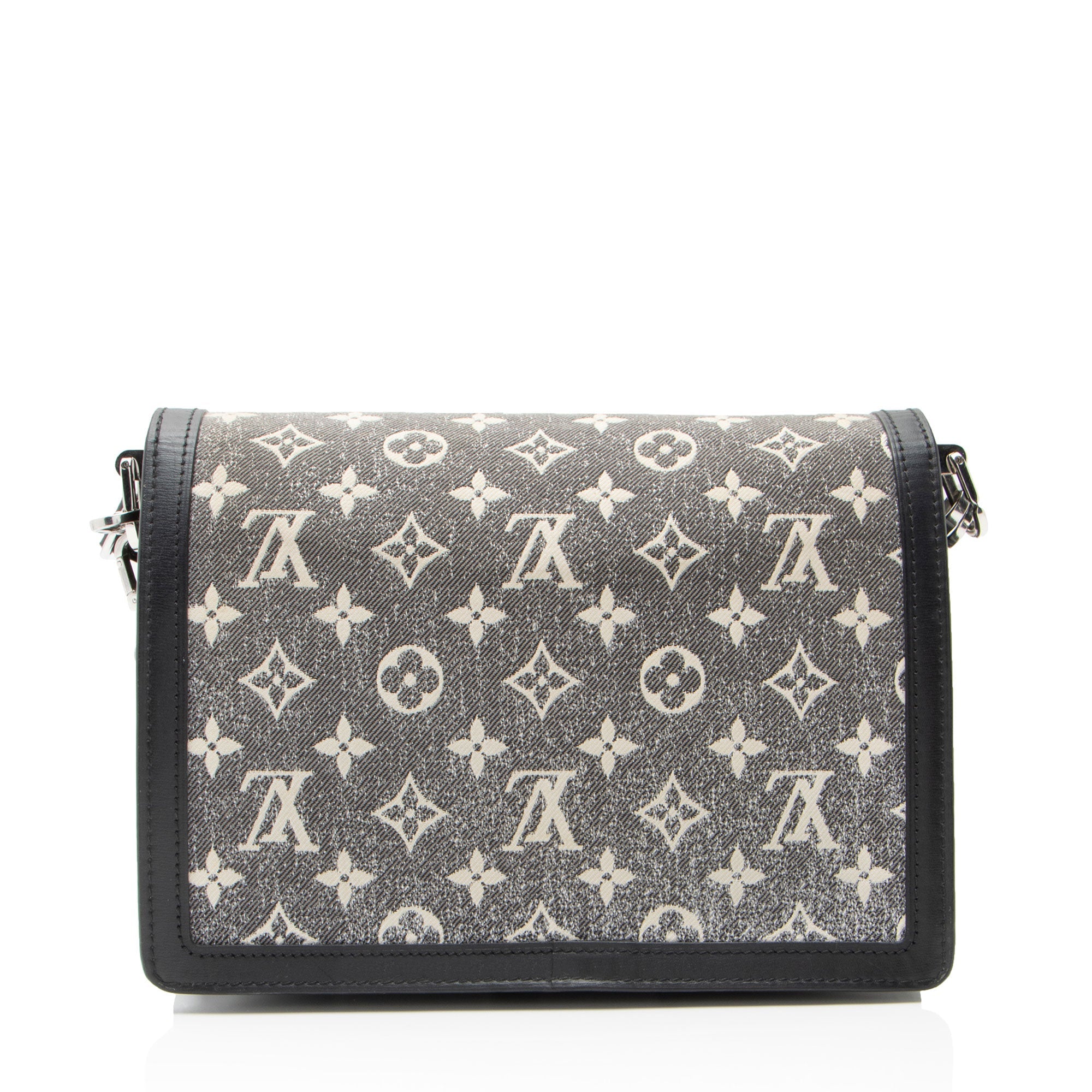 Louis Vuitton Monogram Denim Jacquard Dauphine MM Shoulder Bag
