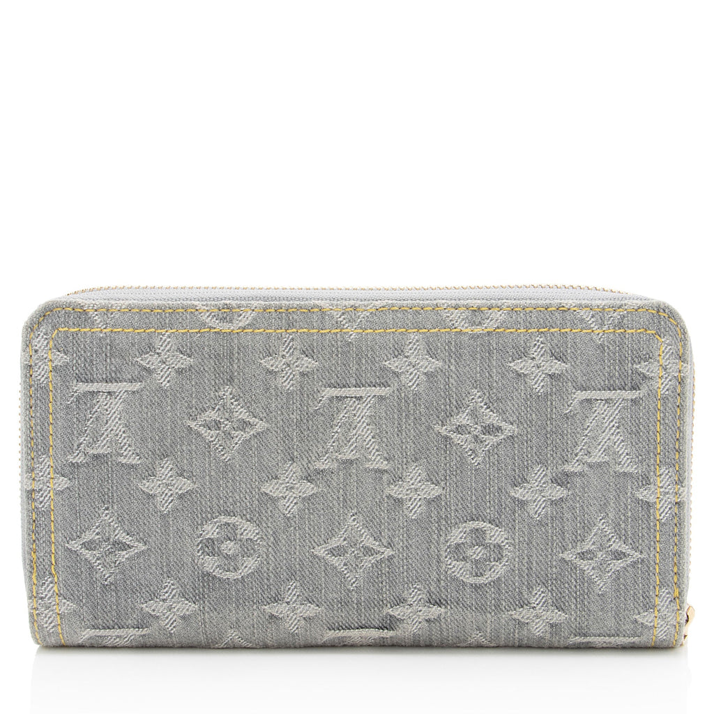 Louis Vuitton Monogram Denim NM Zippy Wallet