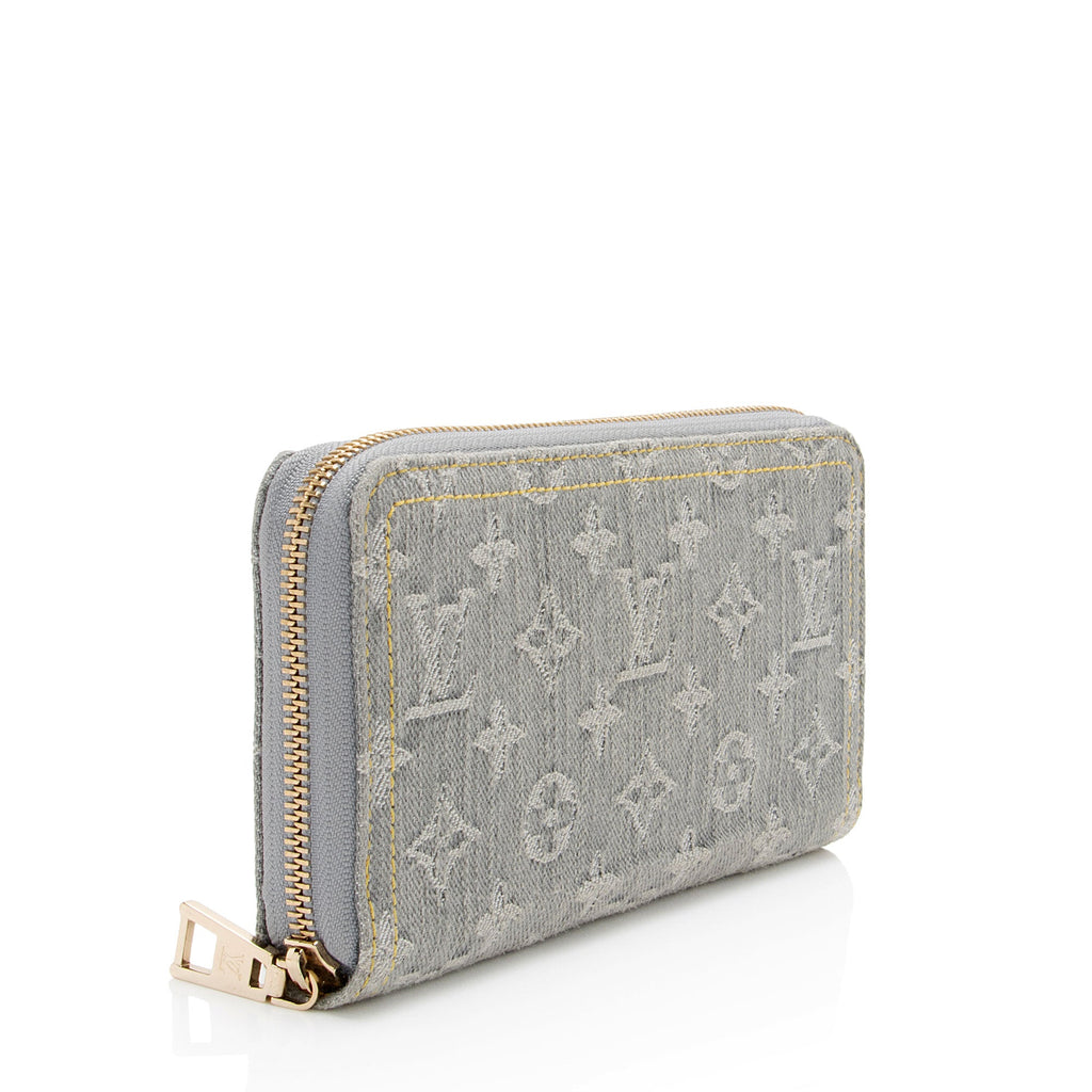 Louis Vuitton Monogram Denim NM Zippy Wallet