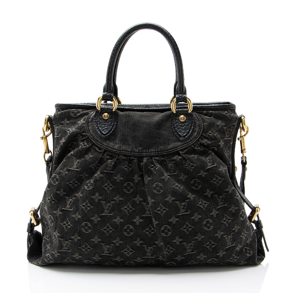 Louis Vuitton Monogram Denim Neo Cabby GM Satchel