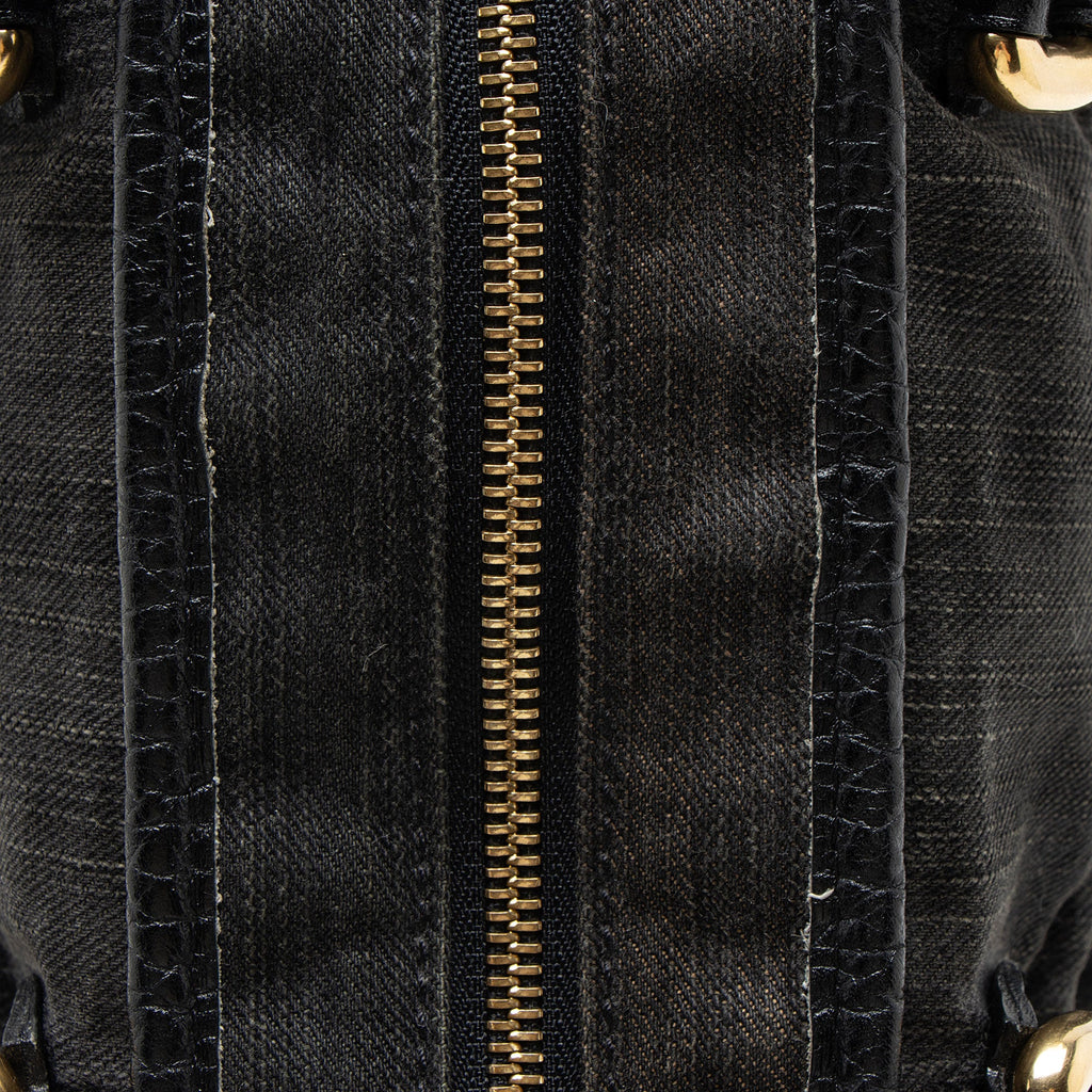 Louis Vuitton Monogram Denim Neo Cabby GM Satchel