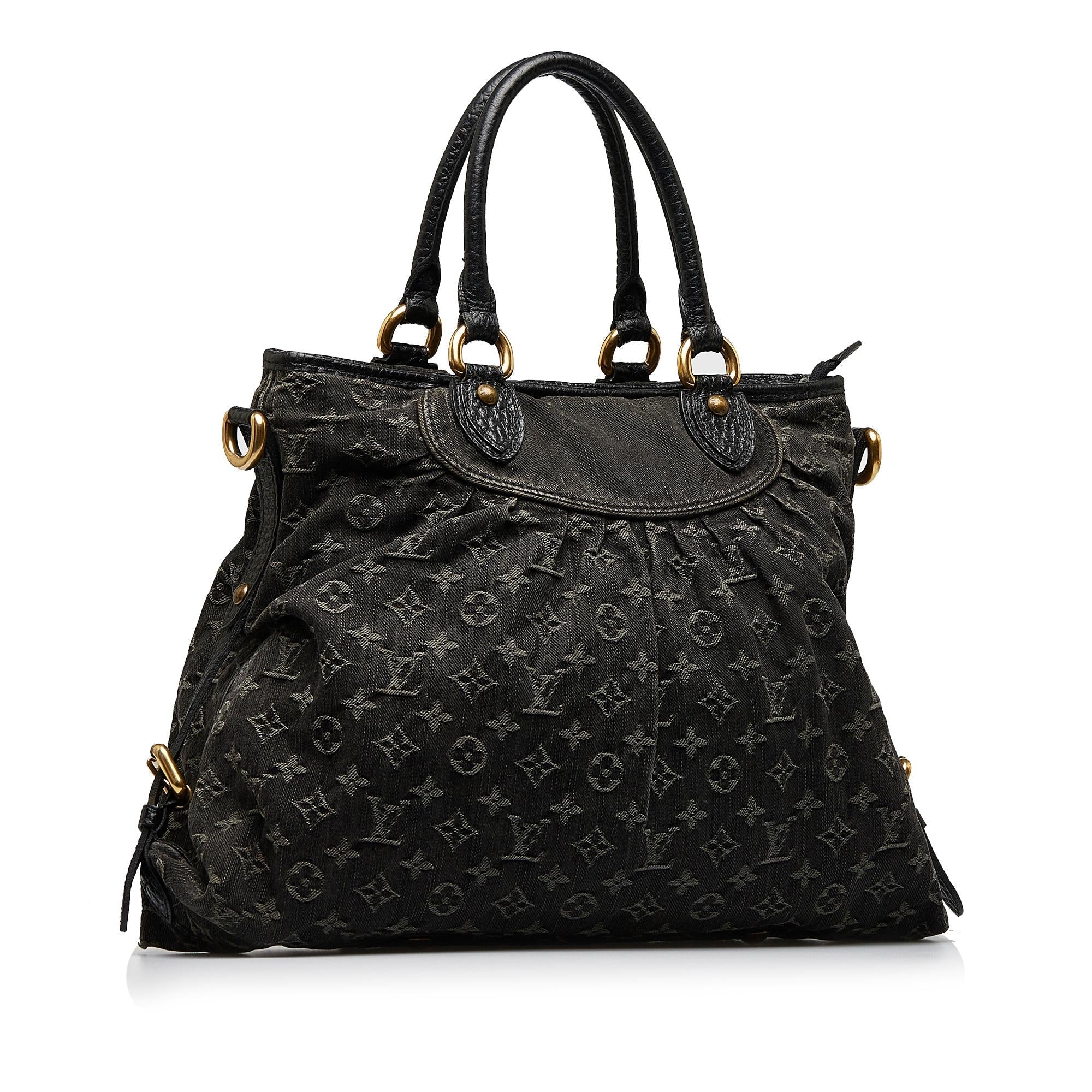 Louis Vuitton Monogram Denim Neo Cabby MM (SHG-qtzpGF)