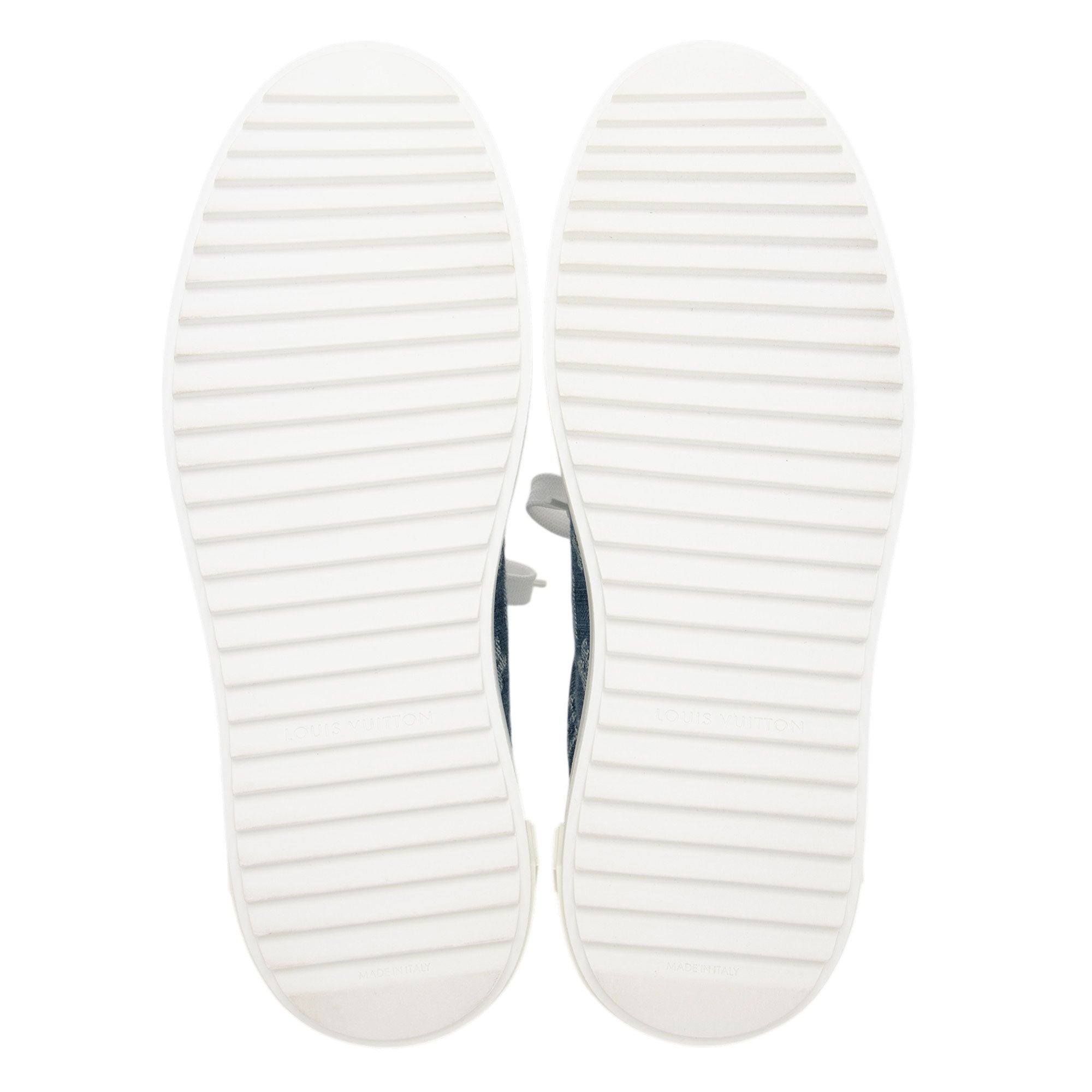 Louis Vuitton Monogram Denim Time Out Sneakers - Size 9 / 39