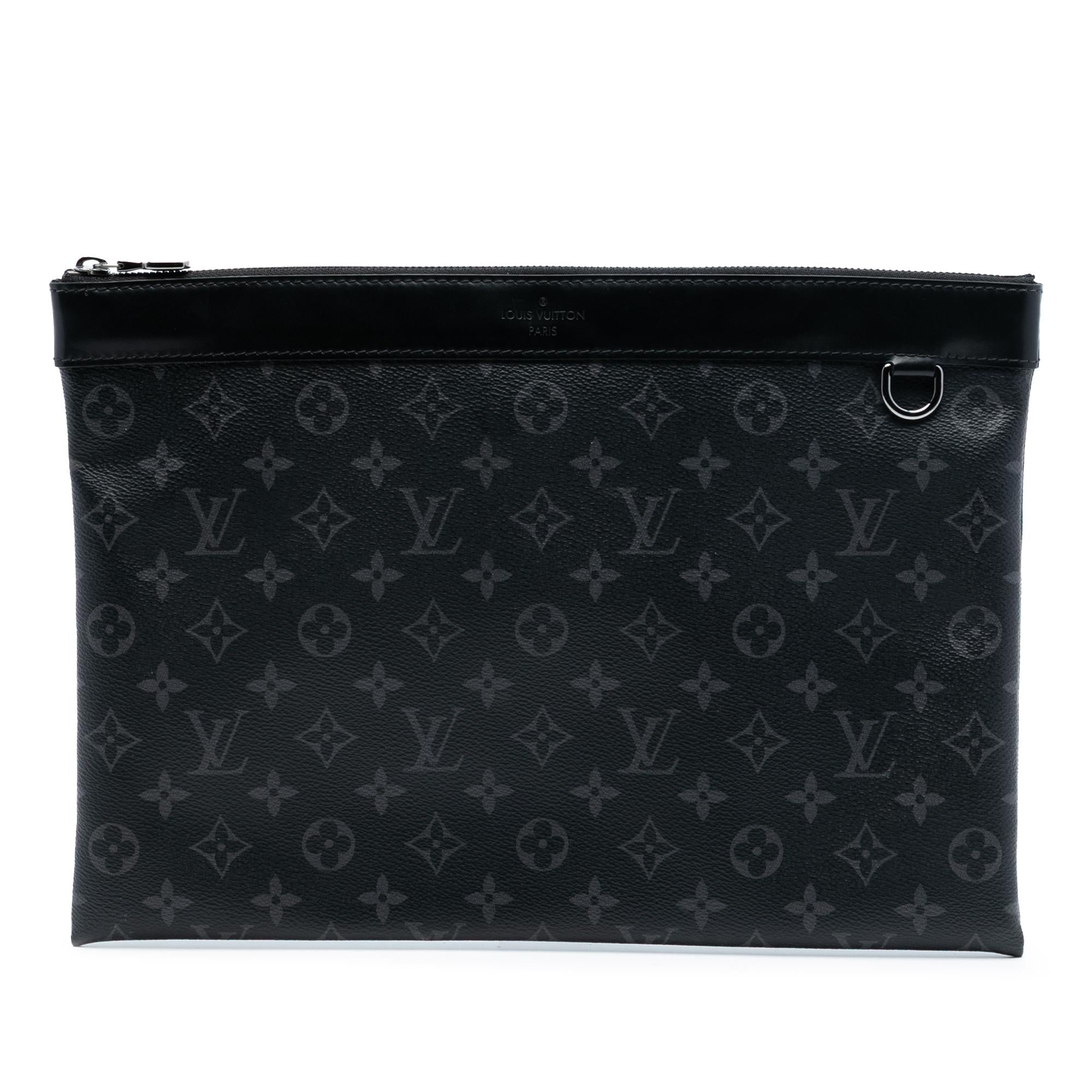 Louis Vuitton Monogram Eclipse Discovery Pochette GM