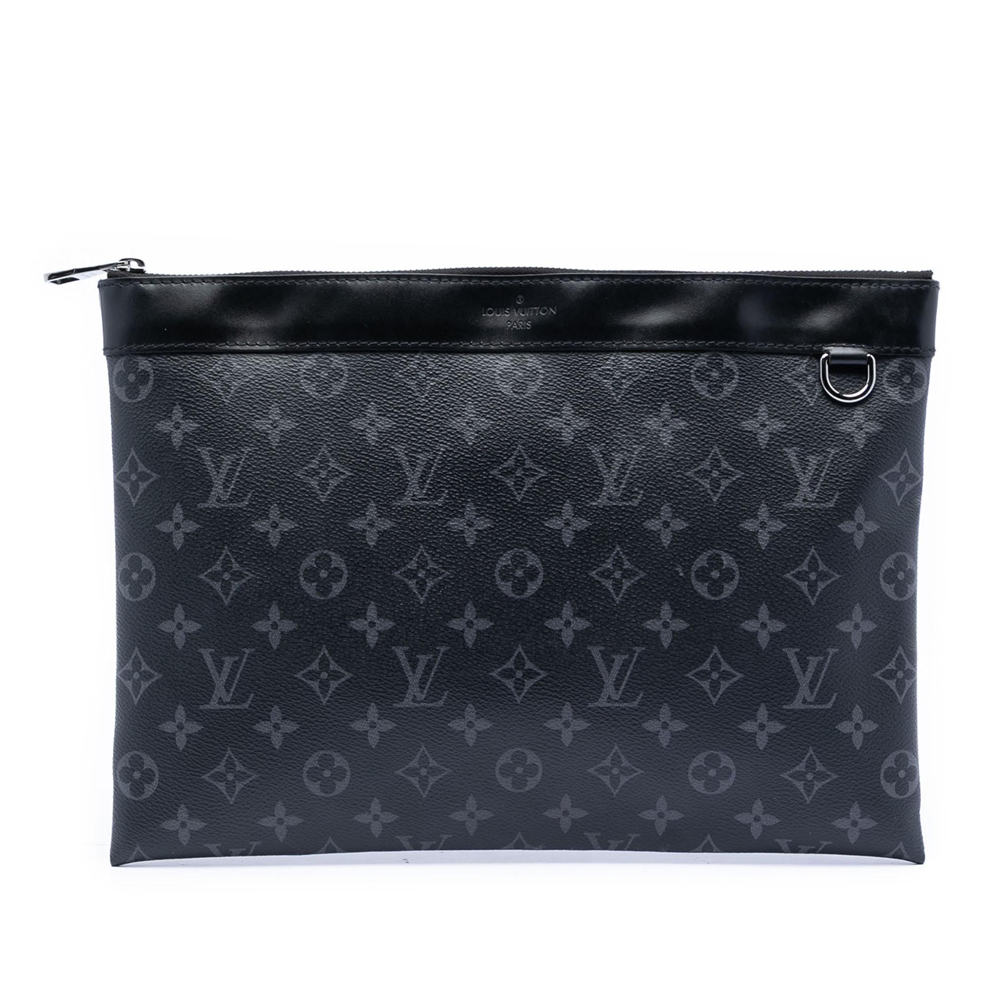 Louis Vuitton Monogram Eclipse Discovery Pochette GM