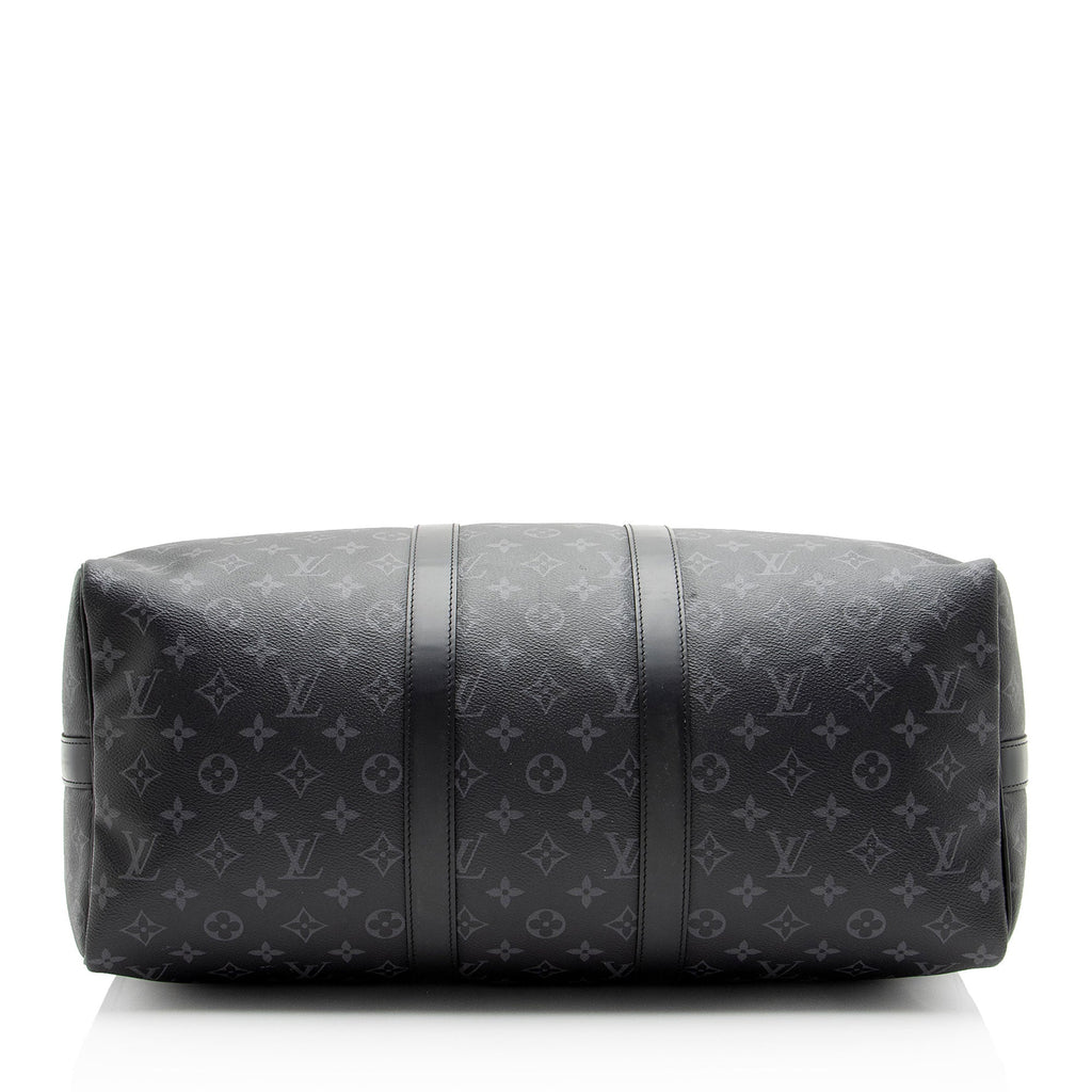 Louis Vuitton Monogram Eclipse Keepall Bandouliere 45 Duffle