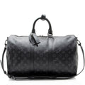 Louis Vuitton Monogram Eclipse Keepall Bandouliere 45 Duffle