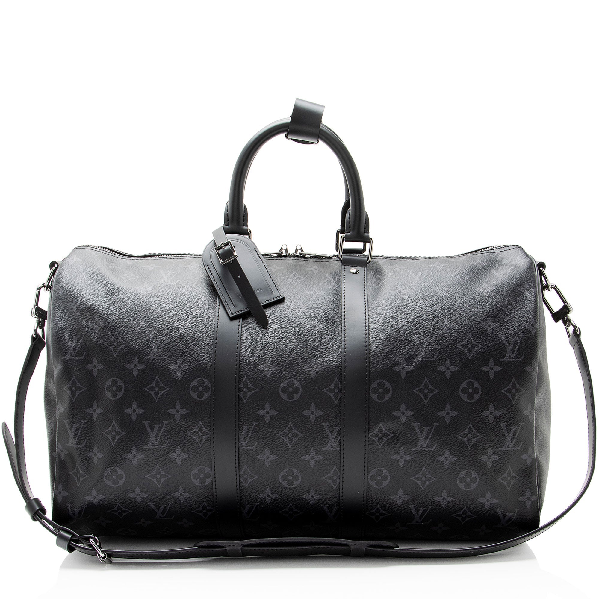 Louis Vuitton Monogram Eclipse Keepall Bandouliere 45 Duffle