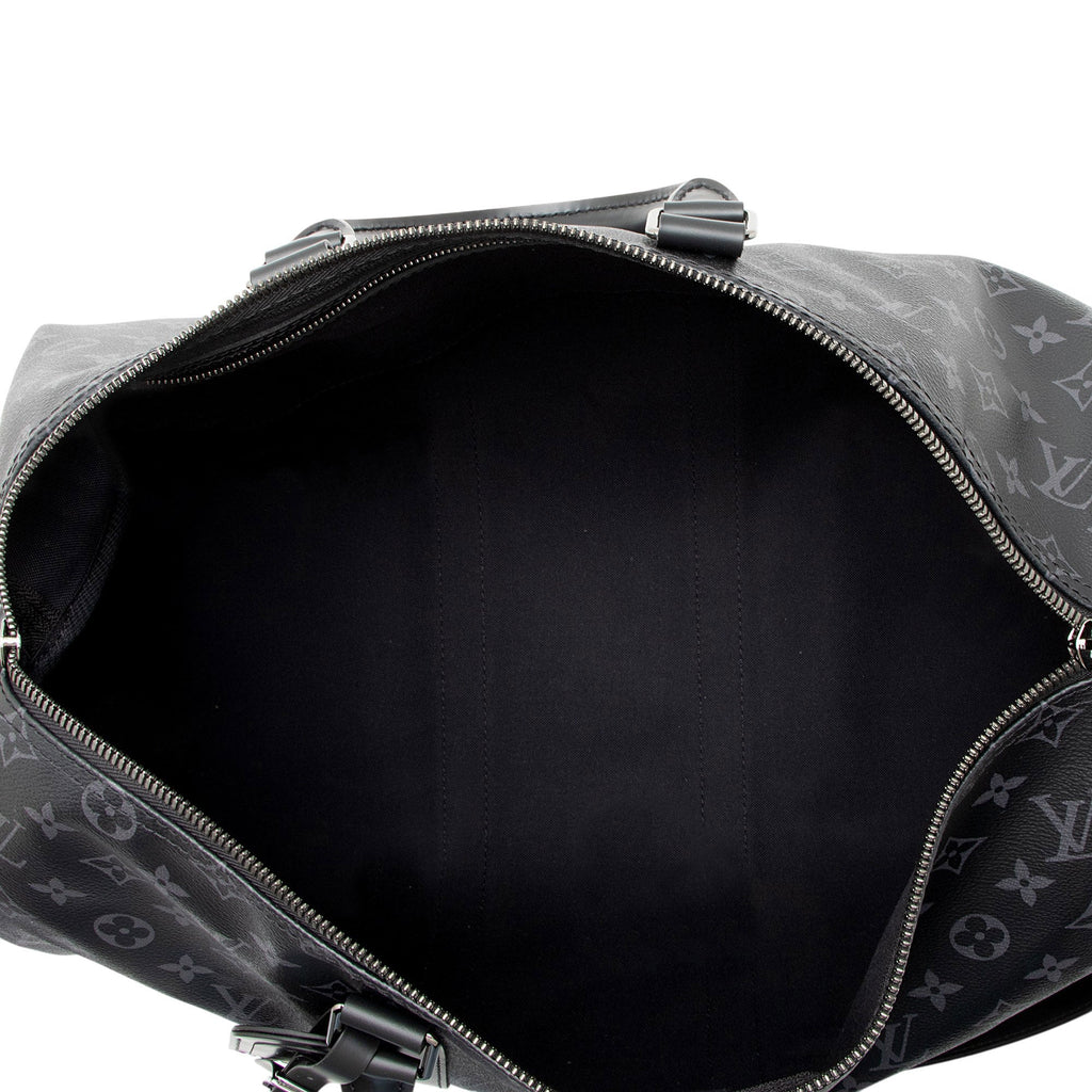 Louis Vuitton Monogram Eclipse Keepall Bandouliere 45 Duffle