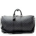 Louis Vuitton Monogram Eclipse Keepall Bandouliere 55 Duffle