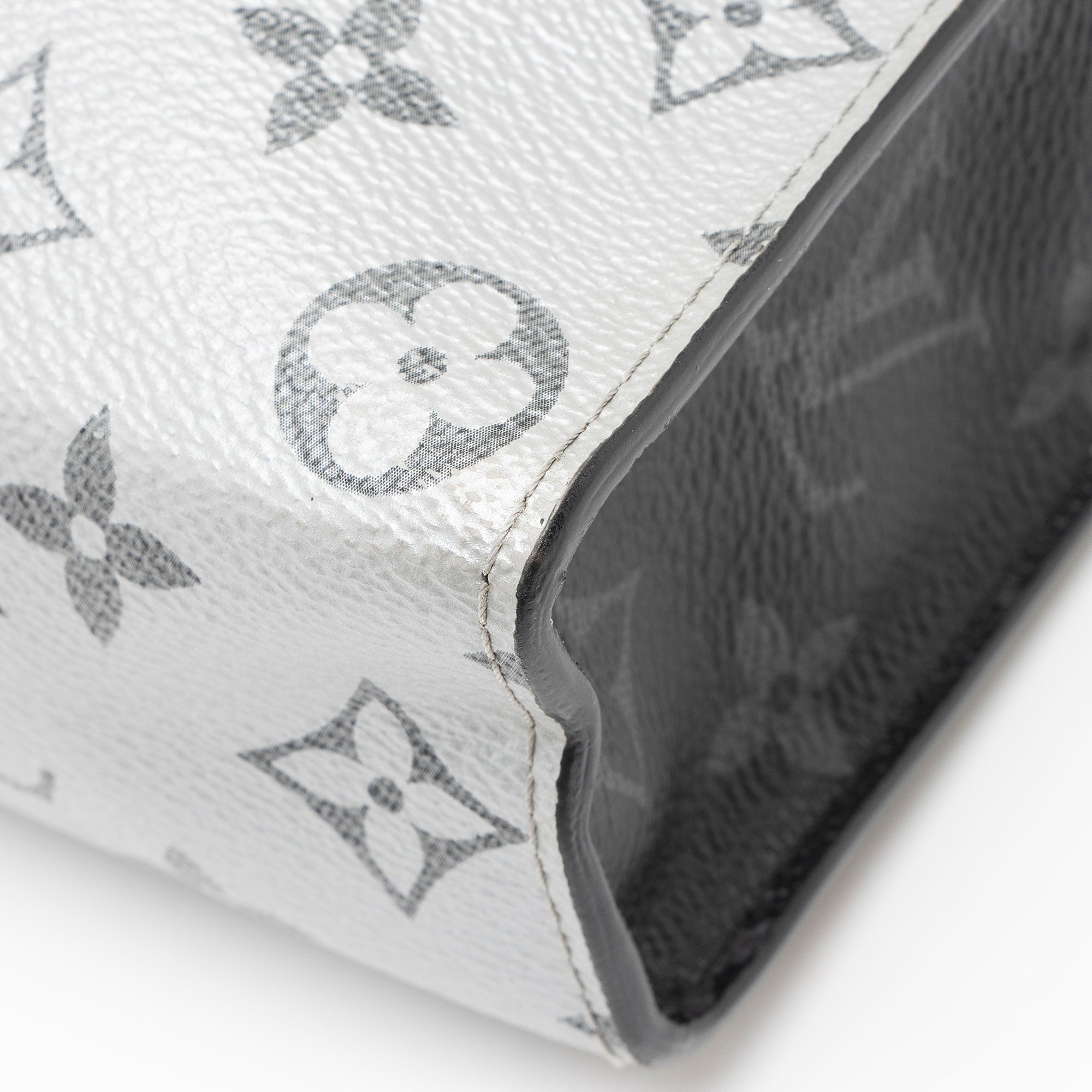 Louis Vuitton Monogram Eclipse Split Voyage MM Pochette
