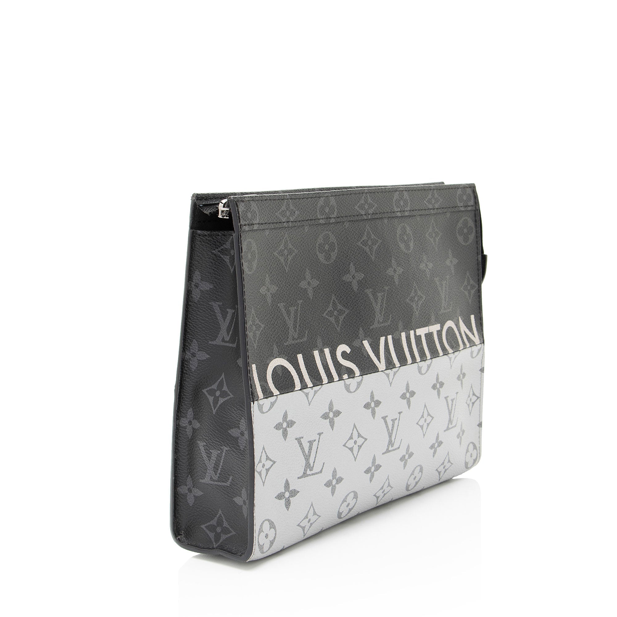 Louis Vuitton Monogram Eclipse Split Voyage MM Pochette