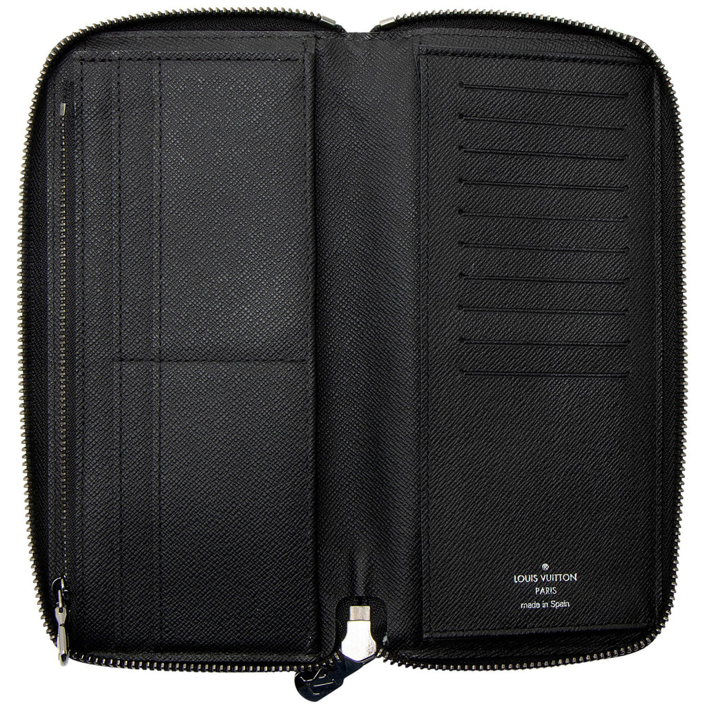 Louis Vuitton Monogram Eclipse Vertical Zippy Wallet