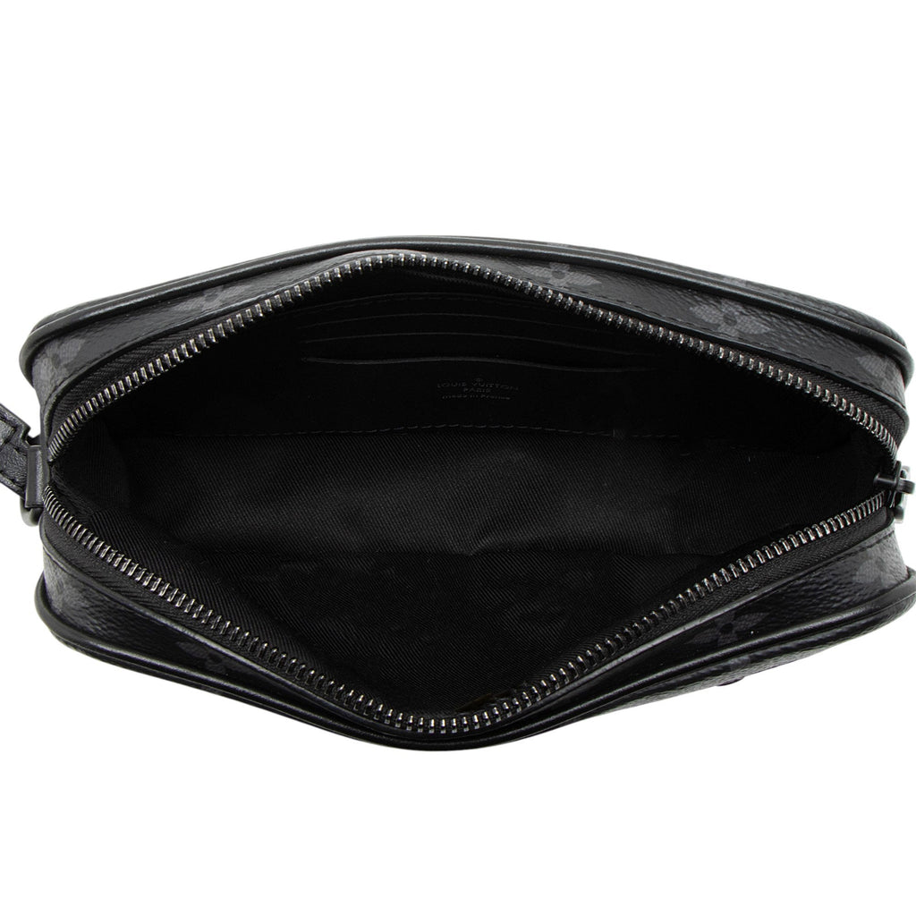 Louis Vuitton Monogram Eclipse Volga Pochette