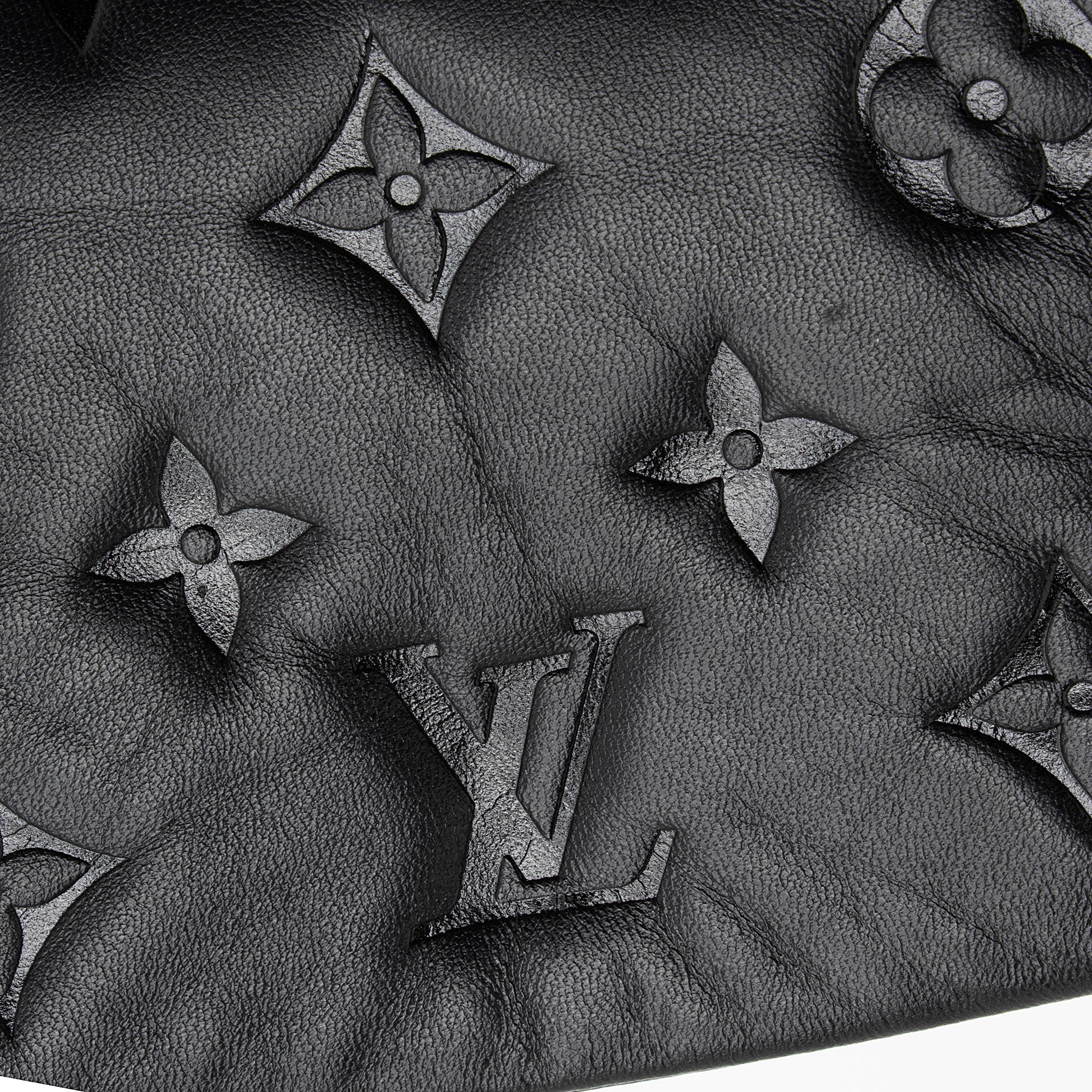 Louis Vuitton Monogram Embossed Lambskin Coussin Belt Bag (SHF-seGJuK)