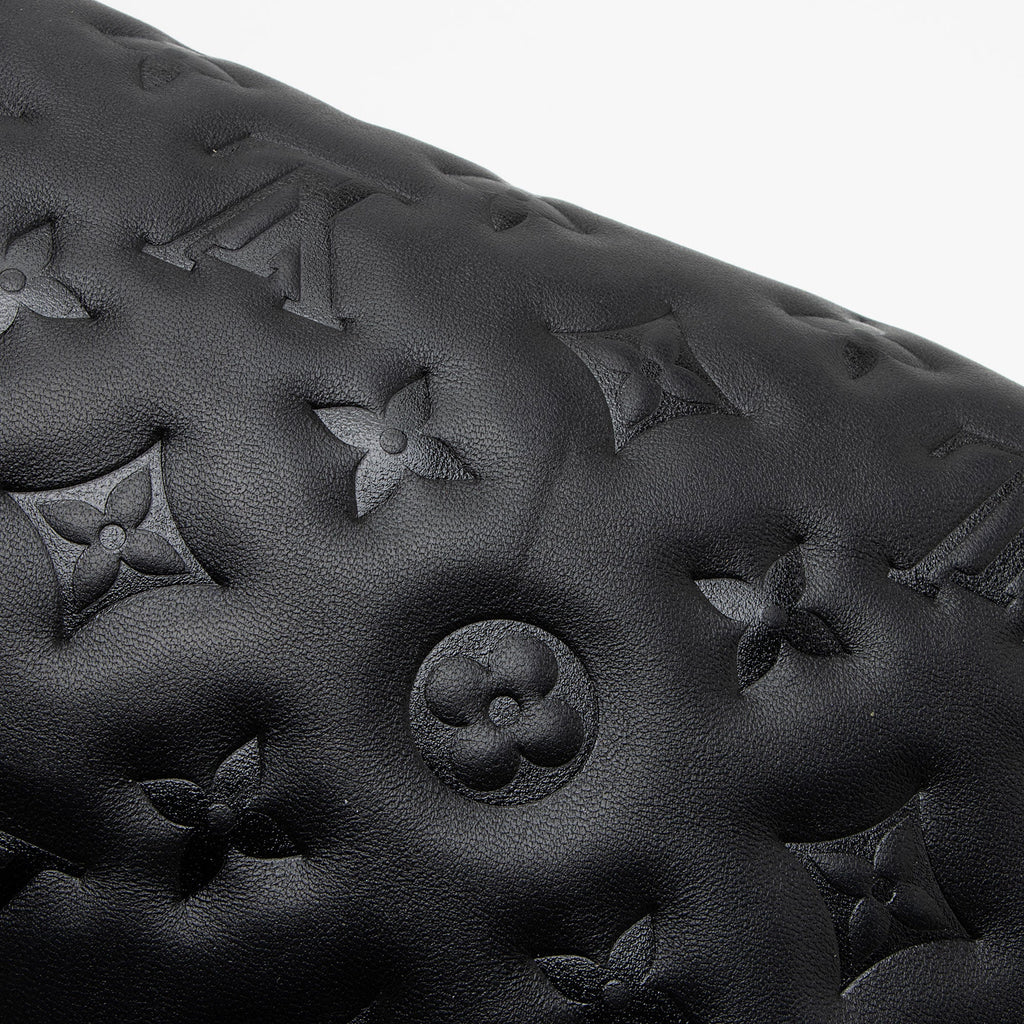 Louis Vuitton Monogram Embossed Lambskin Coussin PM Shoulder Bag
