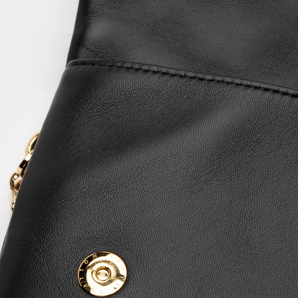 Louis Vuitton Monogram Embossed Lambskin Coussin Pochette (SHF-vpjF7w)