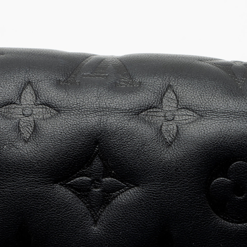 Louis Vuitton Monogram Embossed Lambskin Coussin Pochette